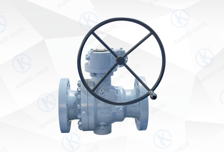 Side entry trunnion mounted ball valve